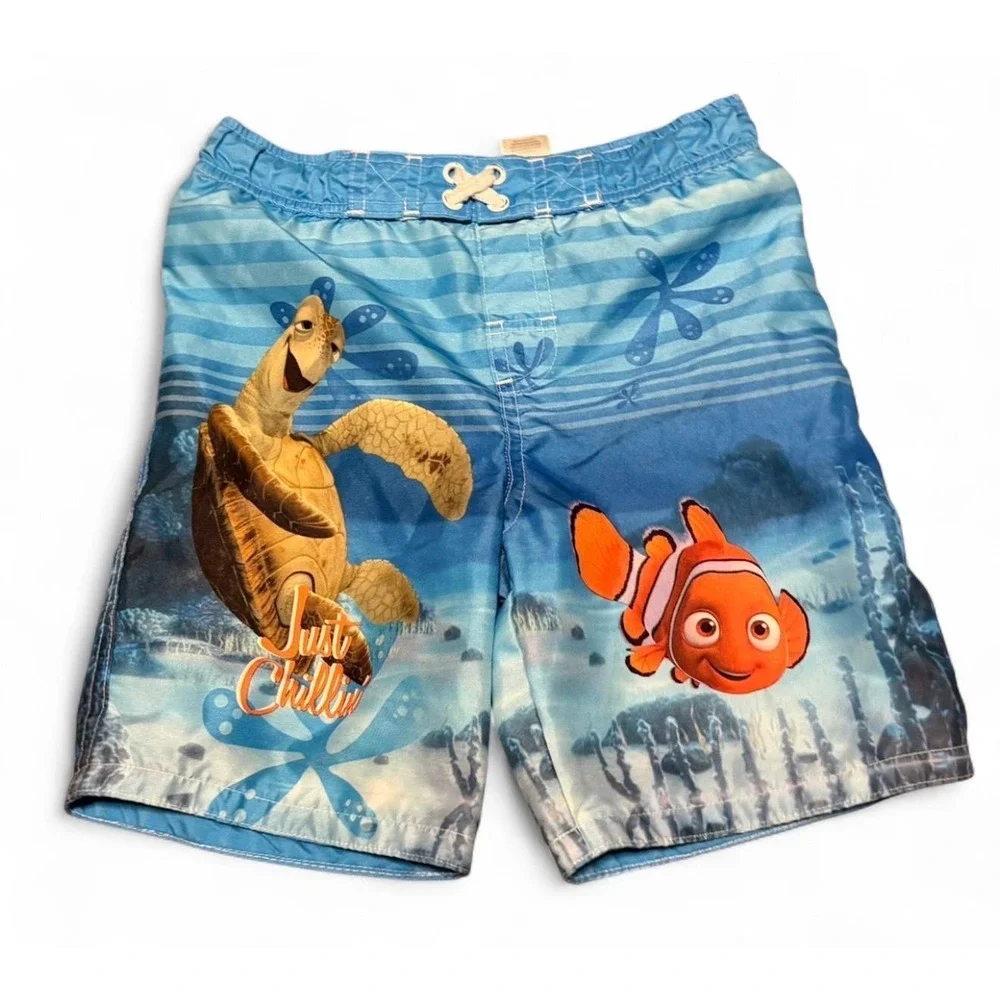 Y2K finding Nemo swim trunks toddler